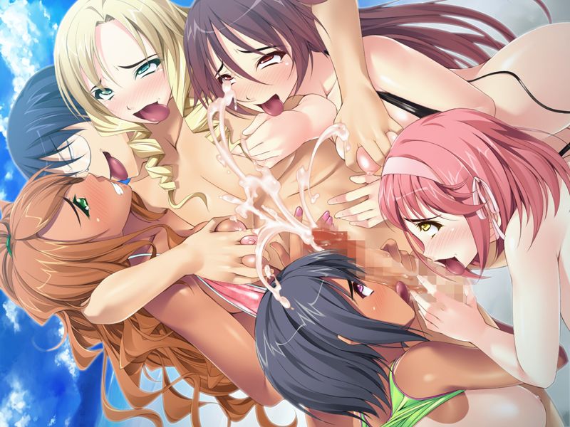 Kimomen demo Kyokon nara Mizugi Gal to Riaju na Natsu ga Sugoseru! ～Gakuen Senbatsu! Saikou no Motekawa Gal 8 nin to Pakopako Tanetsuke Beach!～ page 8 full