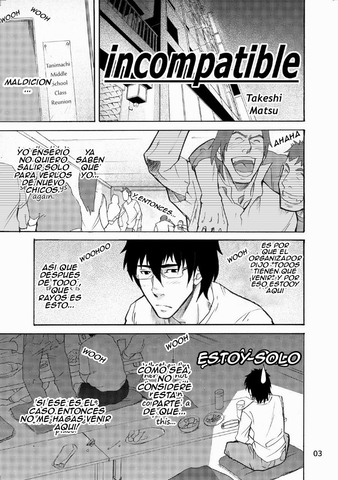 Incompatible I - Takeshi Matsu - Spanish - Yaoi bara page 2 full