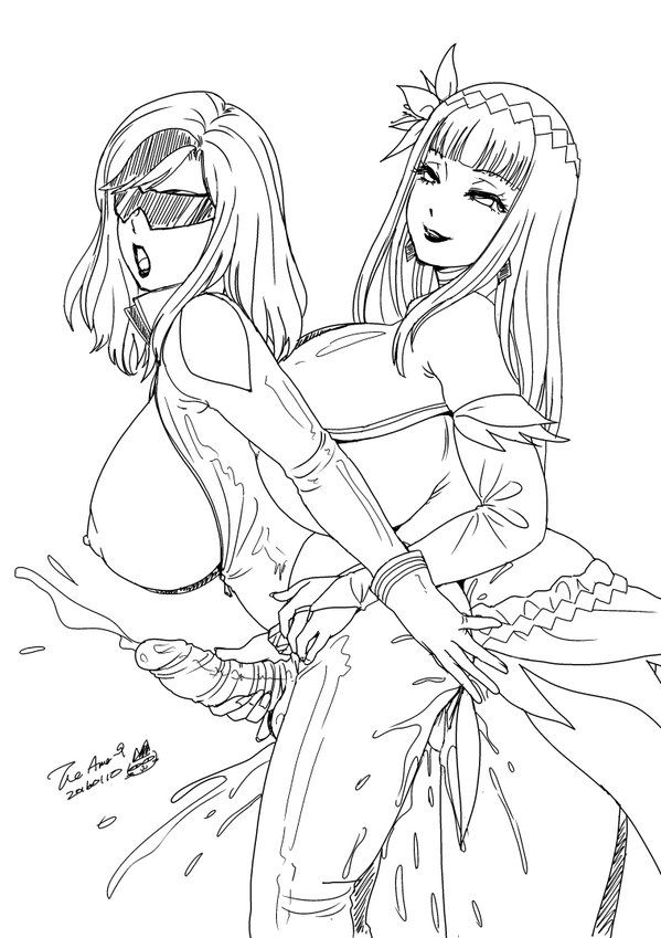 Amanoja9 Twitter Art sketches and Previews page 1 full
