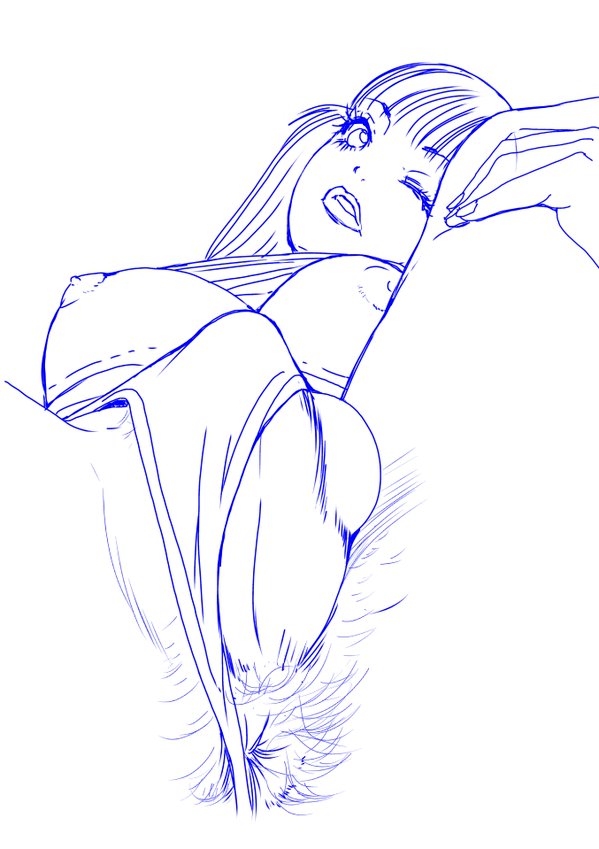 Amanoja9 Twitter Art sketches and Previews page 8 full