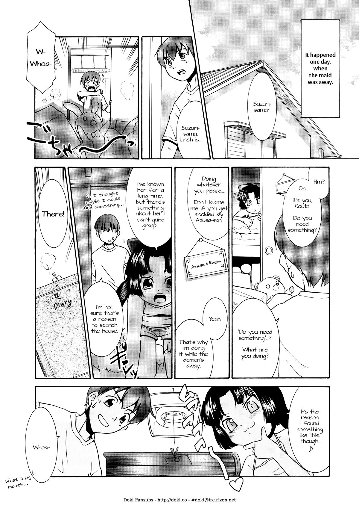 Aaaaah! Gotoushu-sama | Aaaaah! The Present Master Ch. 3 page 1 full