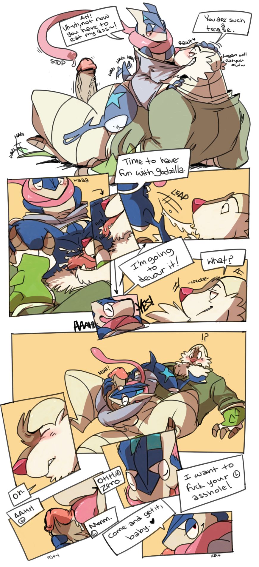 Logan x Zero page 4 full