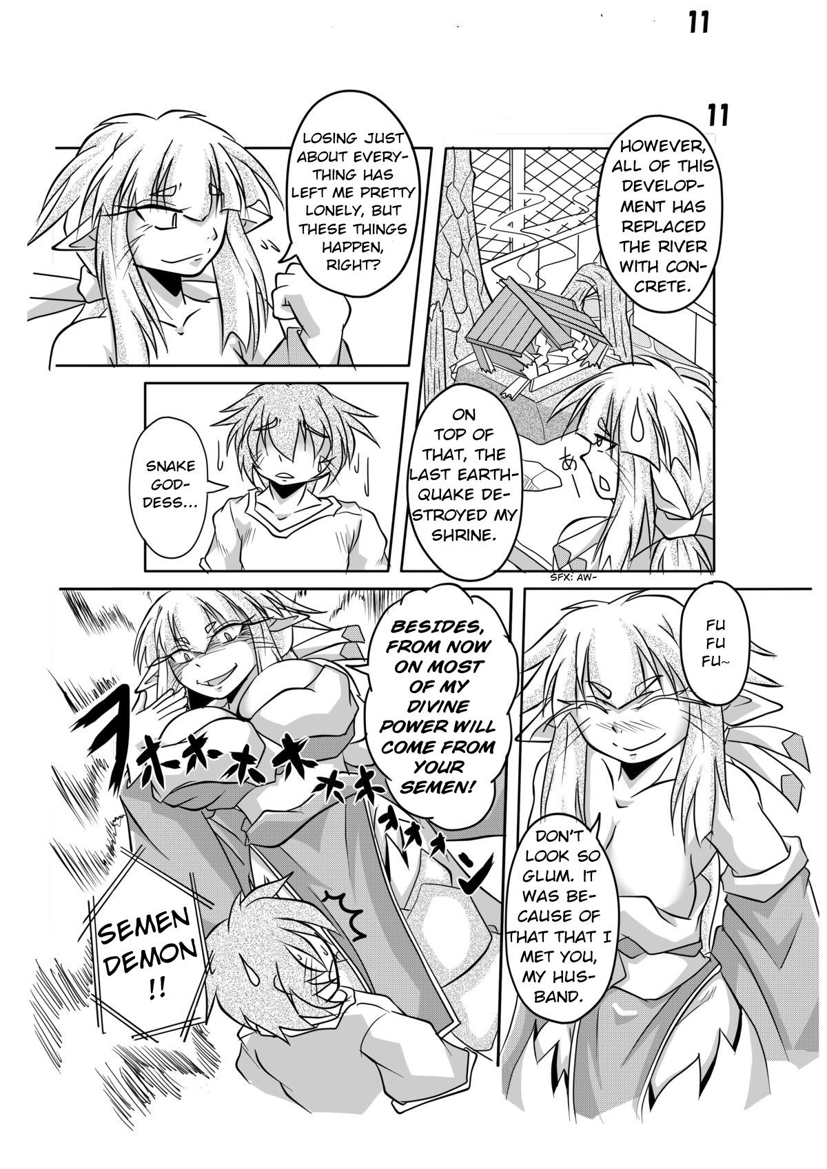Hebigamisama to Ore page 8 full