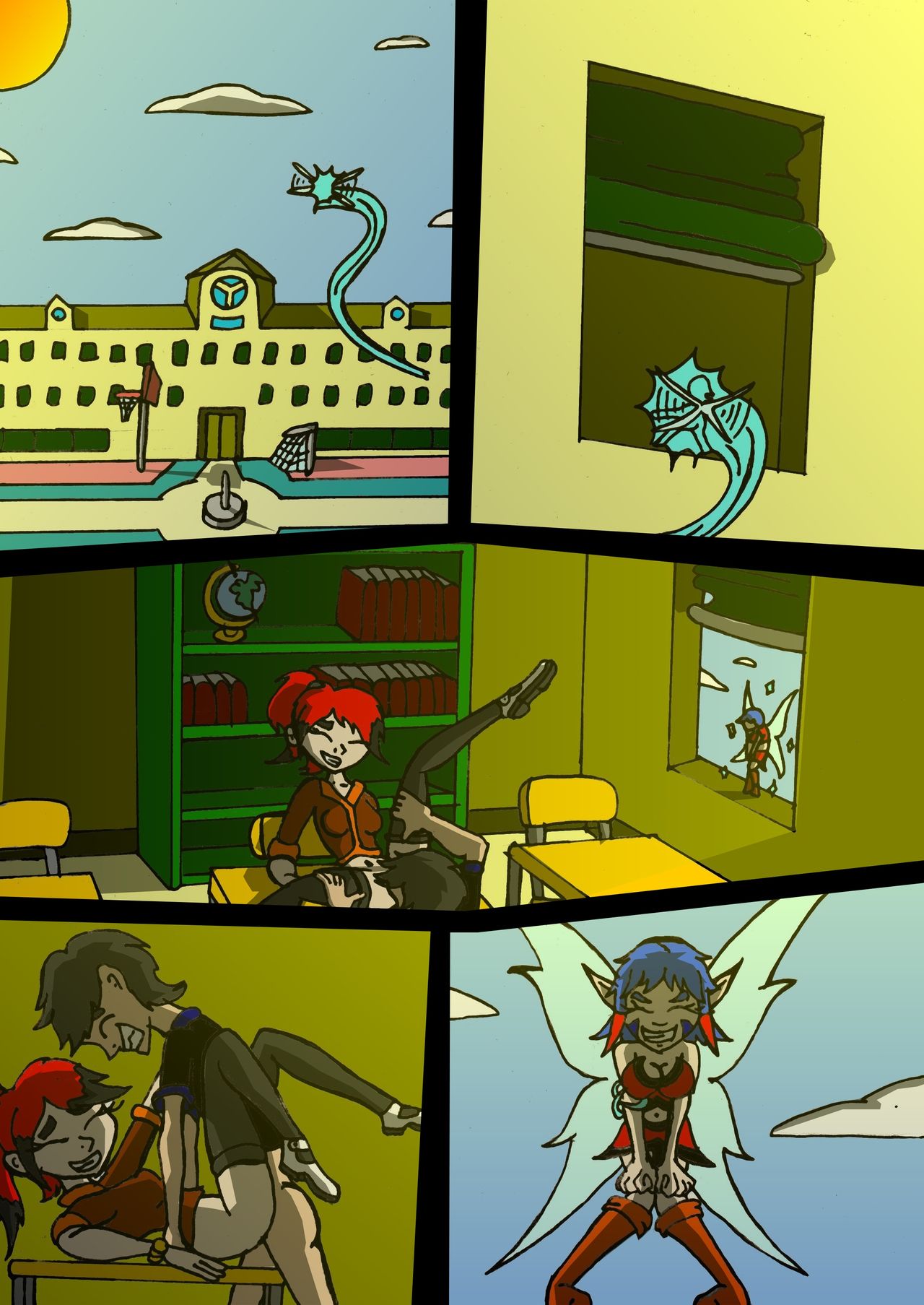 Talia: Giantess of High School and Nel page 2 full