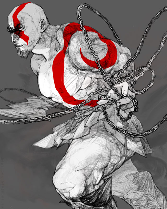 Collection: God of war: kratos - Yaoi bara page 1 full