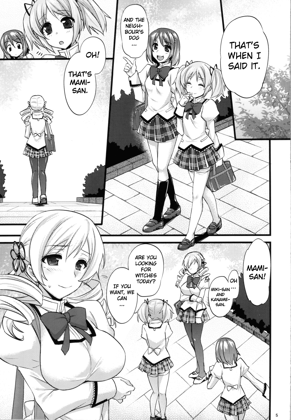 Tomoe Mami wa Majo dearu page 4 full