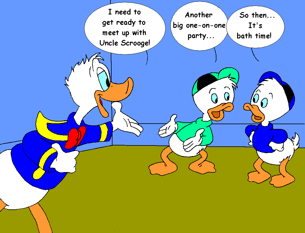 Donald Versus Scrooge: Every Saturday page 3 full