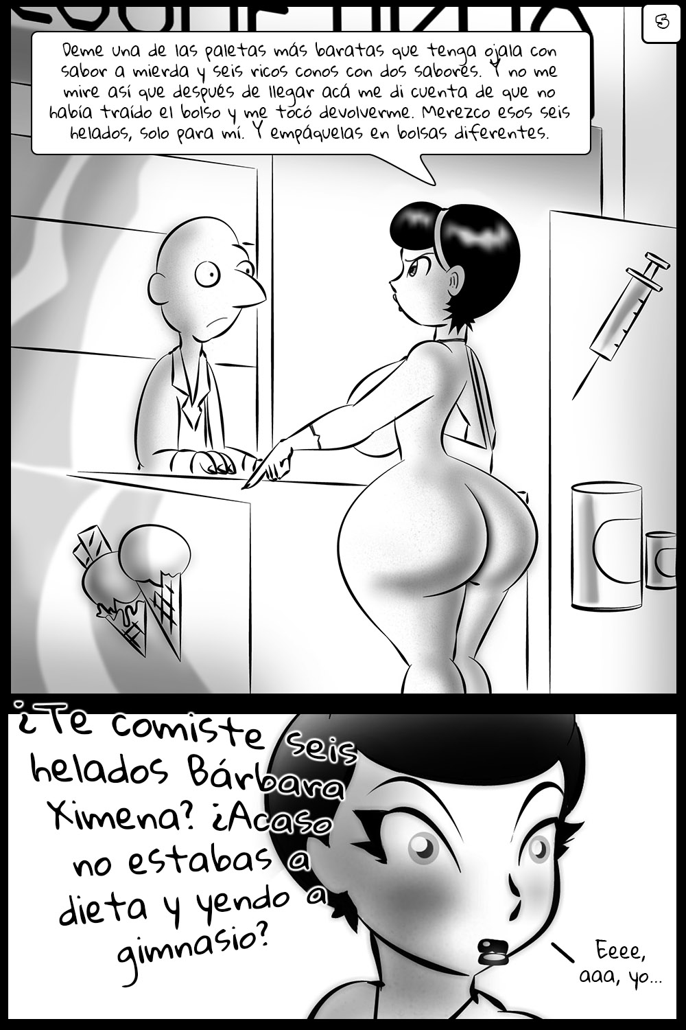Que buena que esta la hija, que buena que esta la mama - Un dia de pedorrera page 7 full
