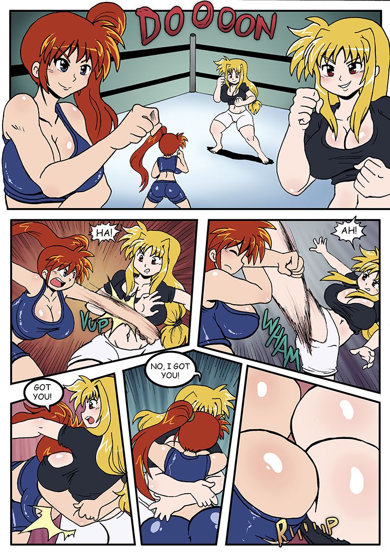 Nanoha and Fate's Workout page 3 full