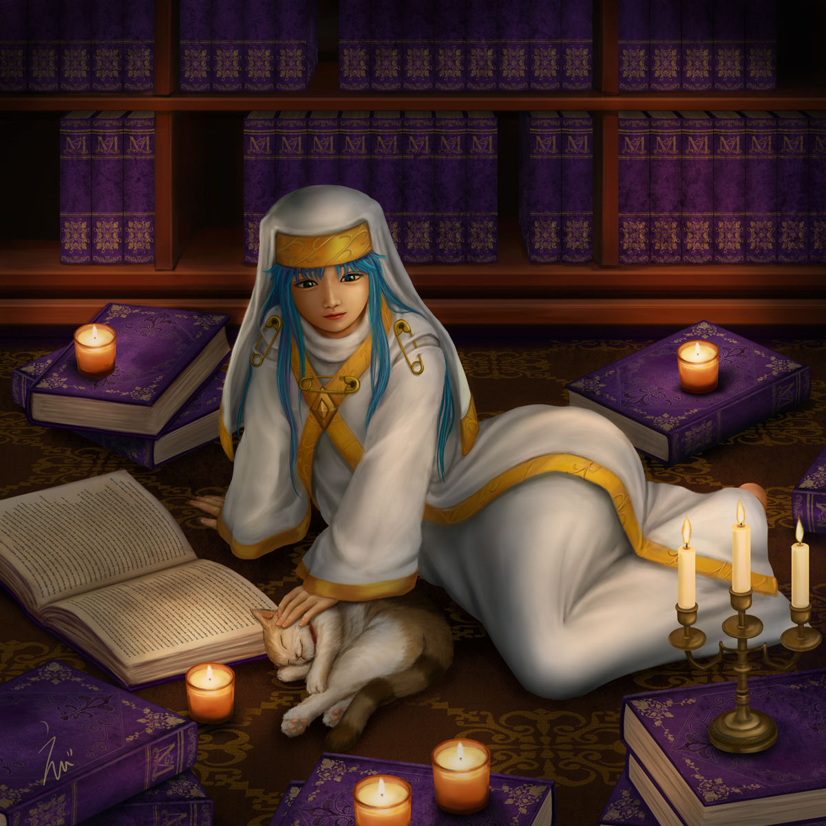 In The Library page 4 full