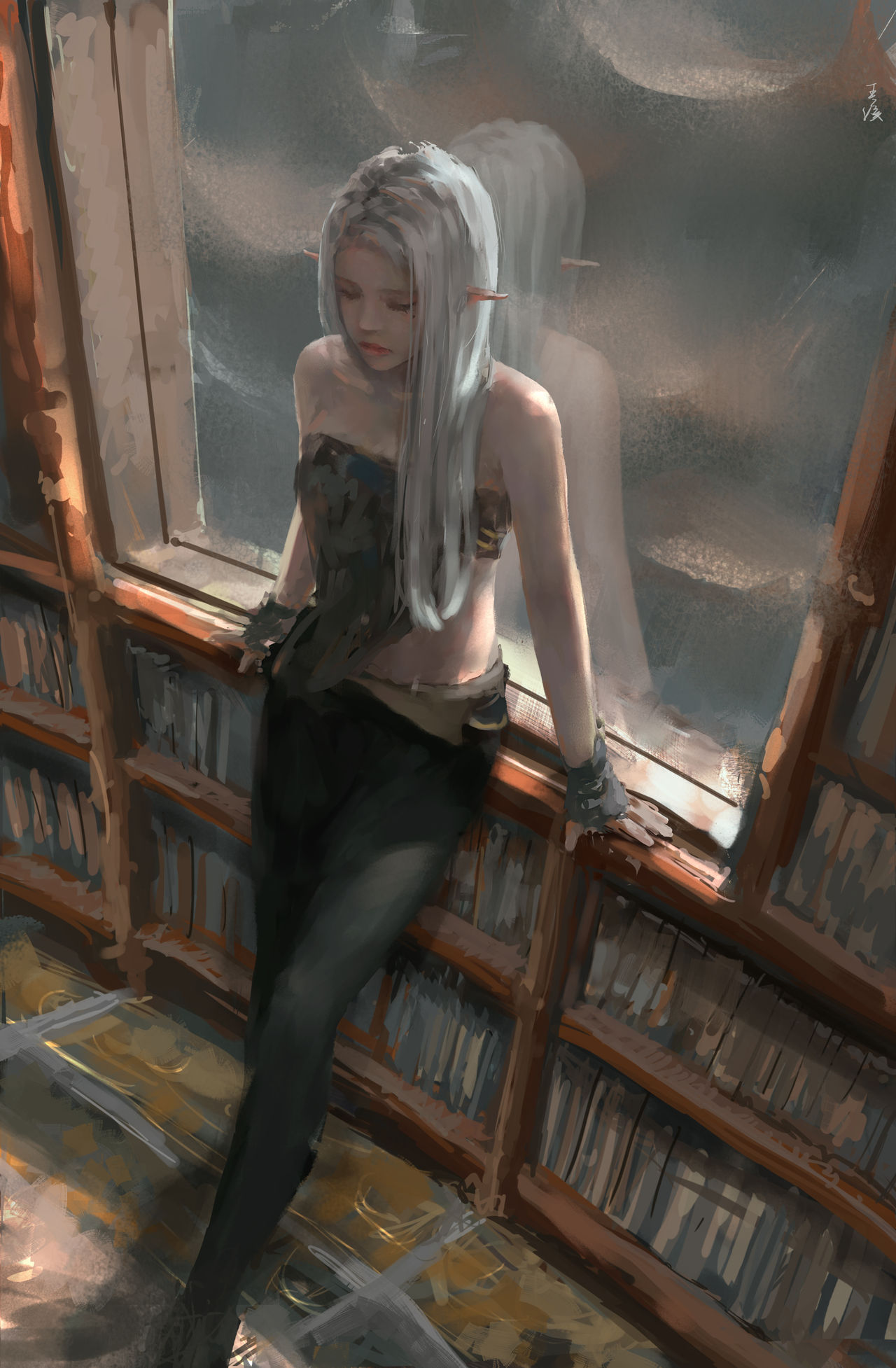 In The Library page 9 full