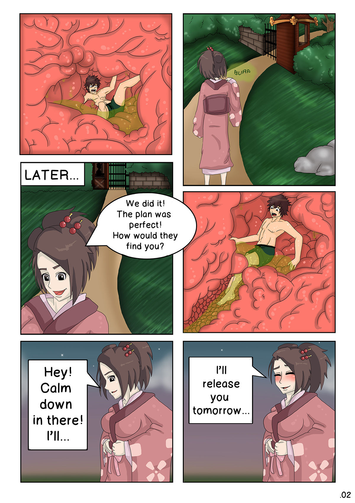 Samurai Champloo Comic page 2 full