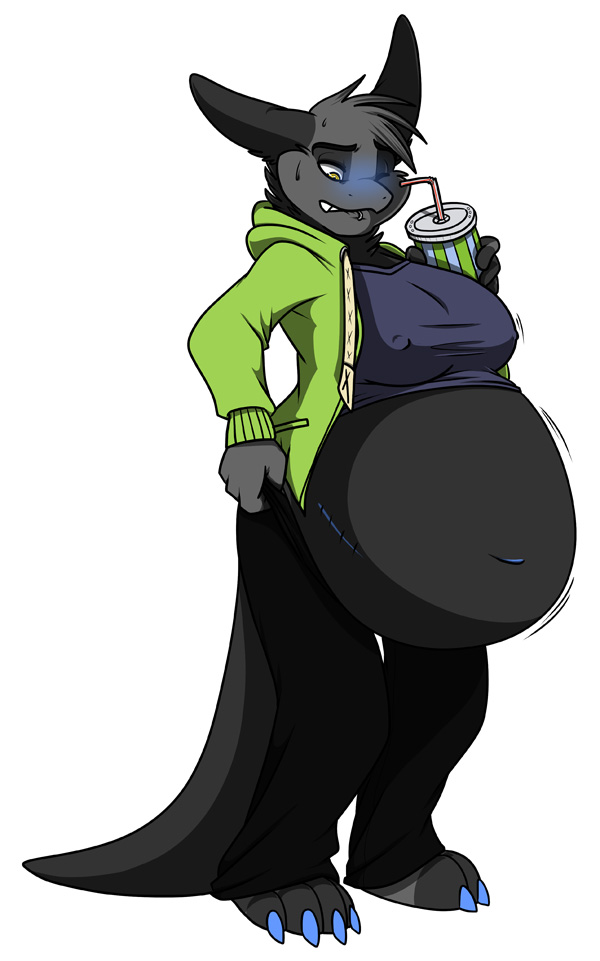 Muzz furry inflation art page 5 full