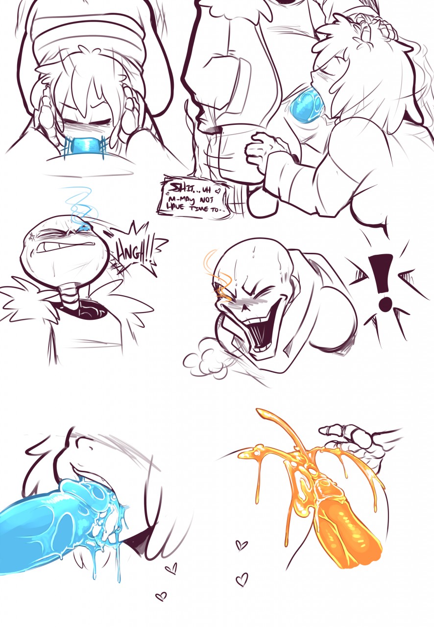 Sans x Frisk x Papyrus page 10 full