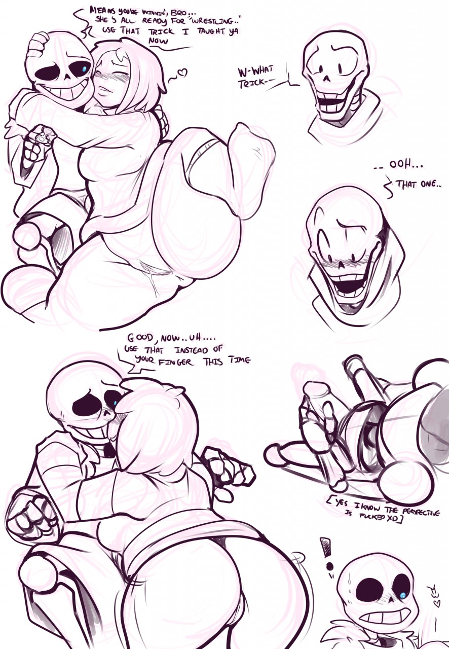Sans x Frisk x Papyrus page 4 full