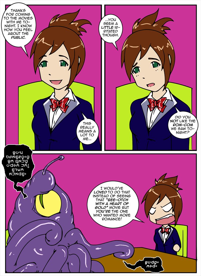 A DATE WITH THE TENTACLE MONSTER 1-11 and the Halloween Special page 2 full