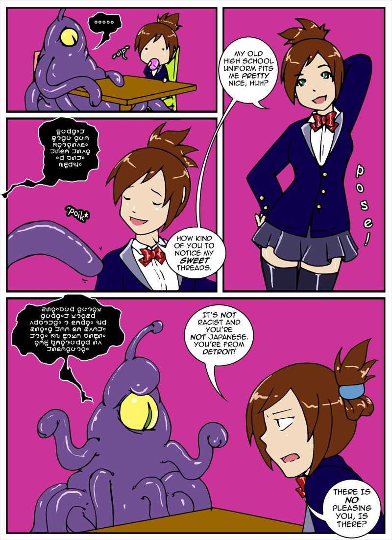 A DATE WITH THE TENTACLE MONSTER 1-11 and the Halloween Special page 3 full