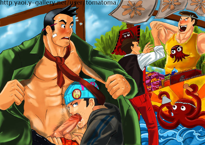 Collection: Ace attorney: Dick gumshoe  part.1 - Yaoi Bara page 2 full