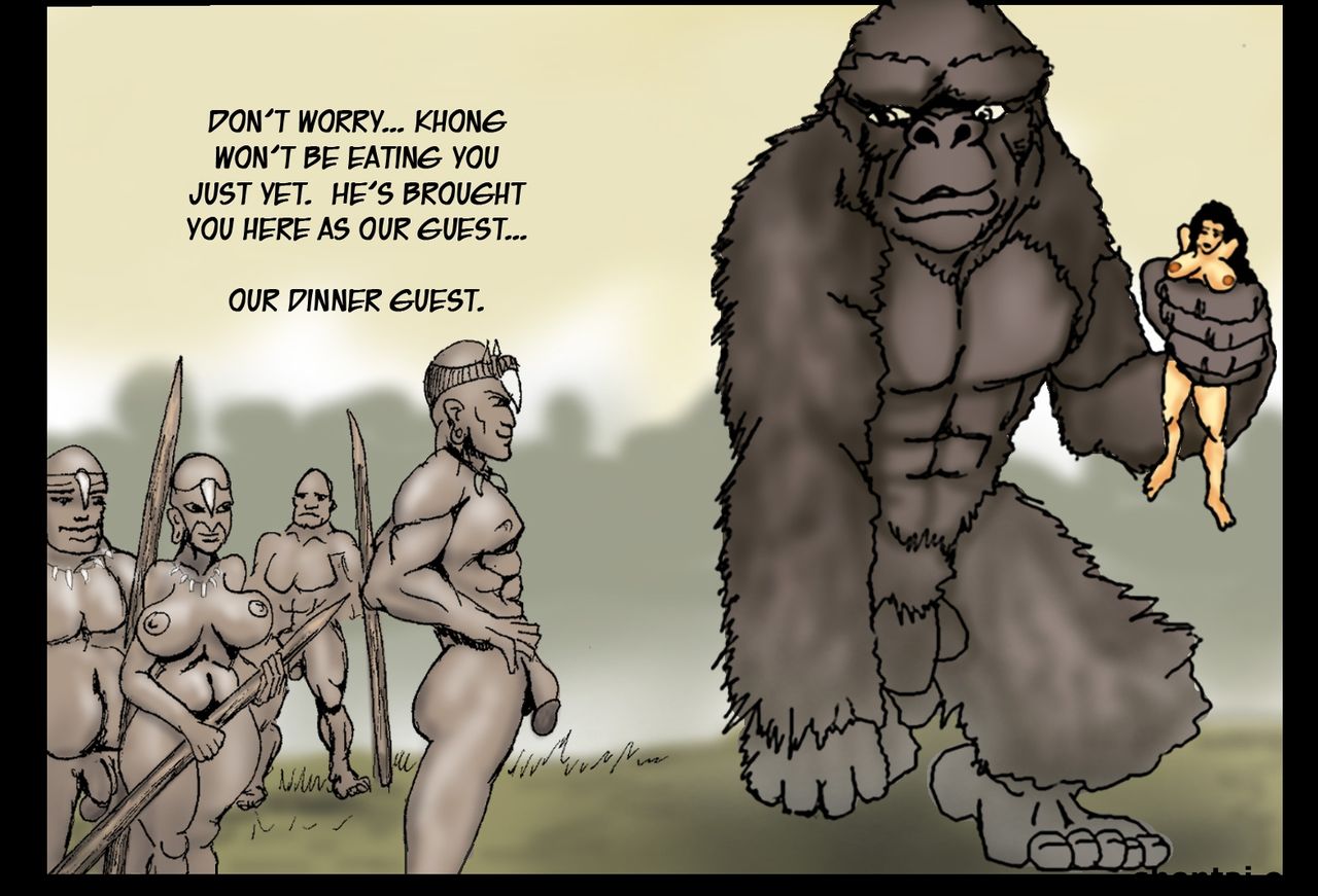 Cavewoman and the Gorilla Master page 10 full
