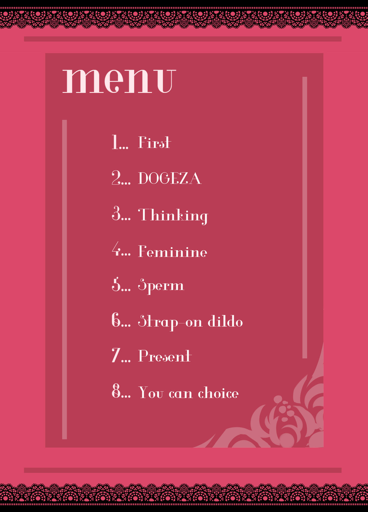 "SISSY A LA CARTE 4" ~Netorare Otokonoko, Teisoutai Kanri Mesuka Choukyou~ page 2 full