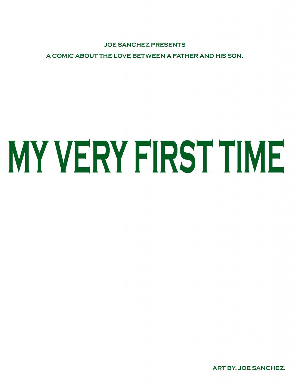 My very first time page 1 full