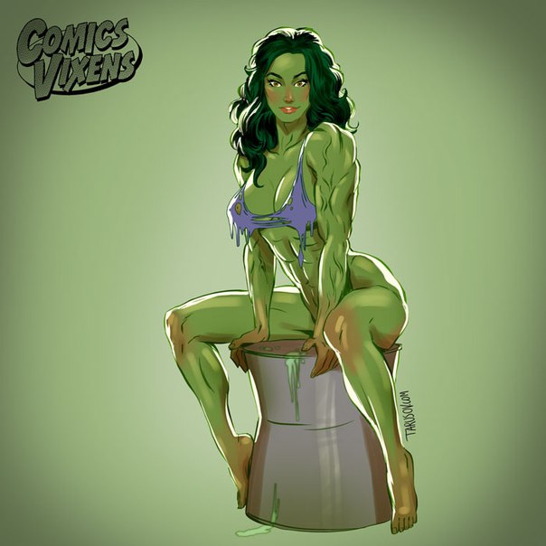 Comics Vixens by Andrew Tarusov page 2 full