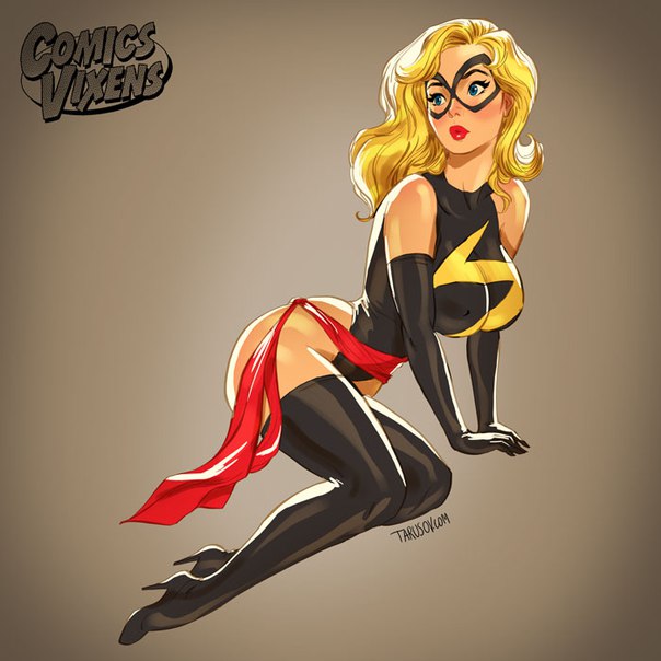 Comics Vixens by Andrew Tarusov page 3 full