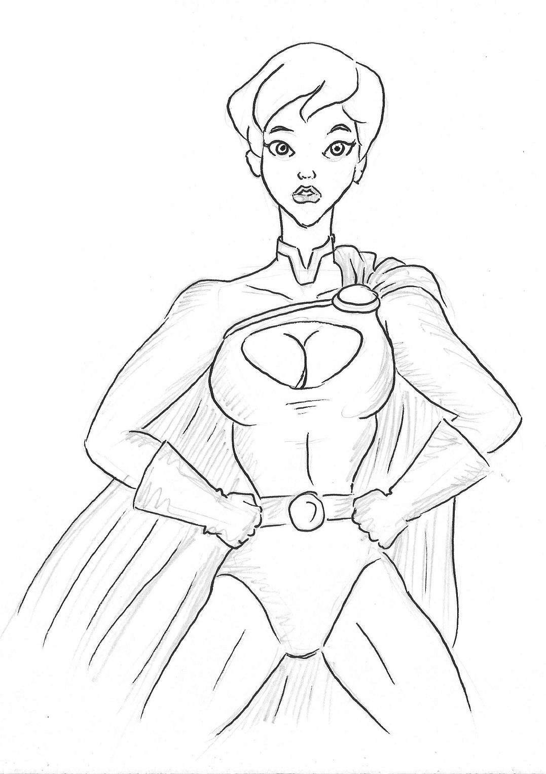 Powergirl DCAU page 1 full