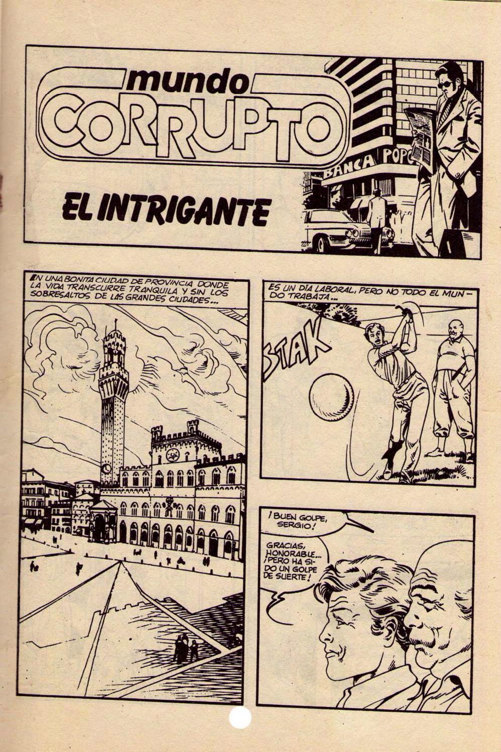 Mundo Corrupto nº 1: El Intrigante page 2 full