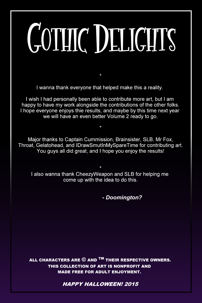 Gothic Delights page 2 full