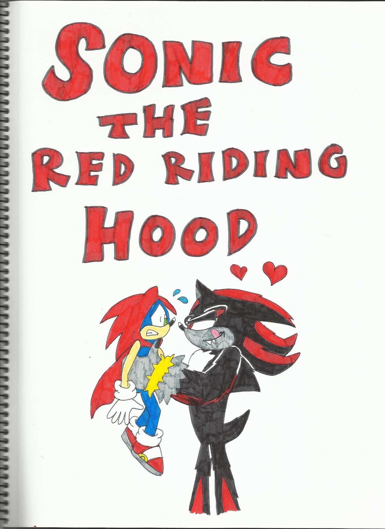 Sonic the Red Riding Hood page 1 full