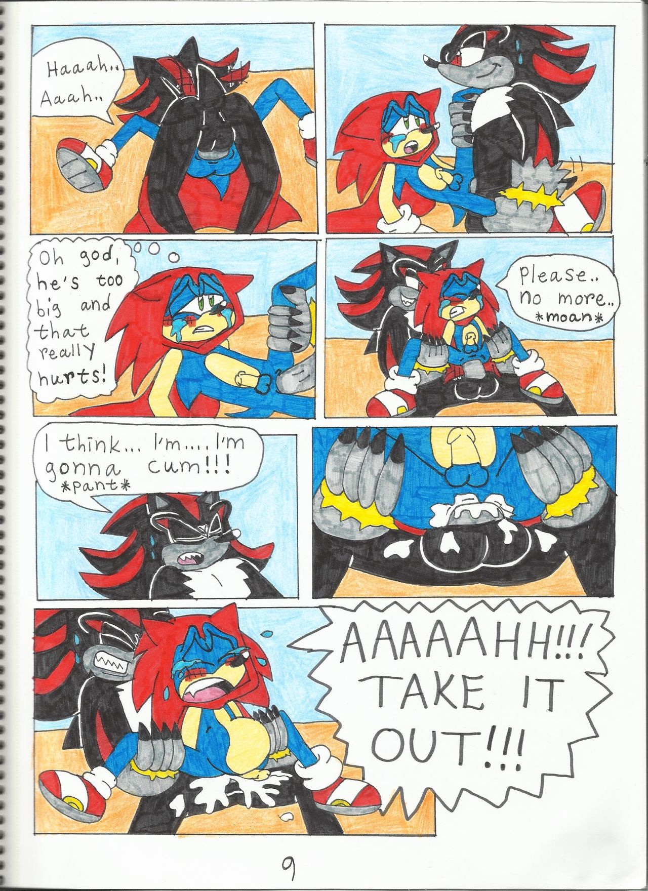 Sonic the Red Riding Hood page 10 full