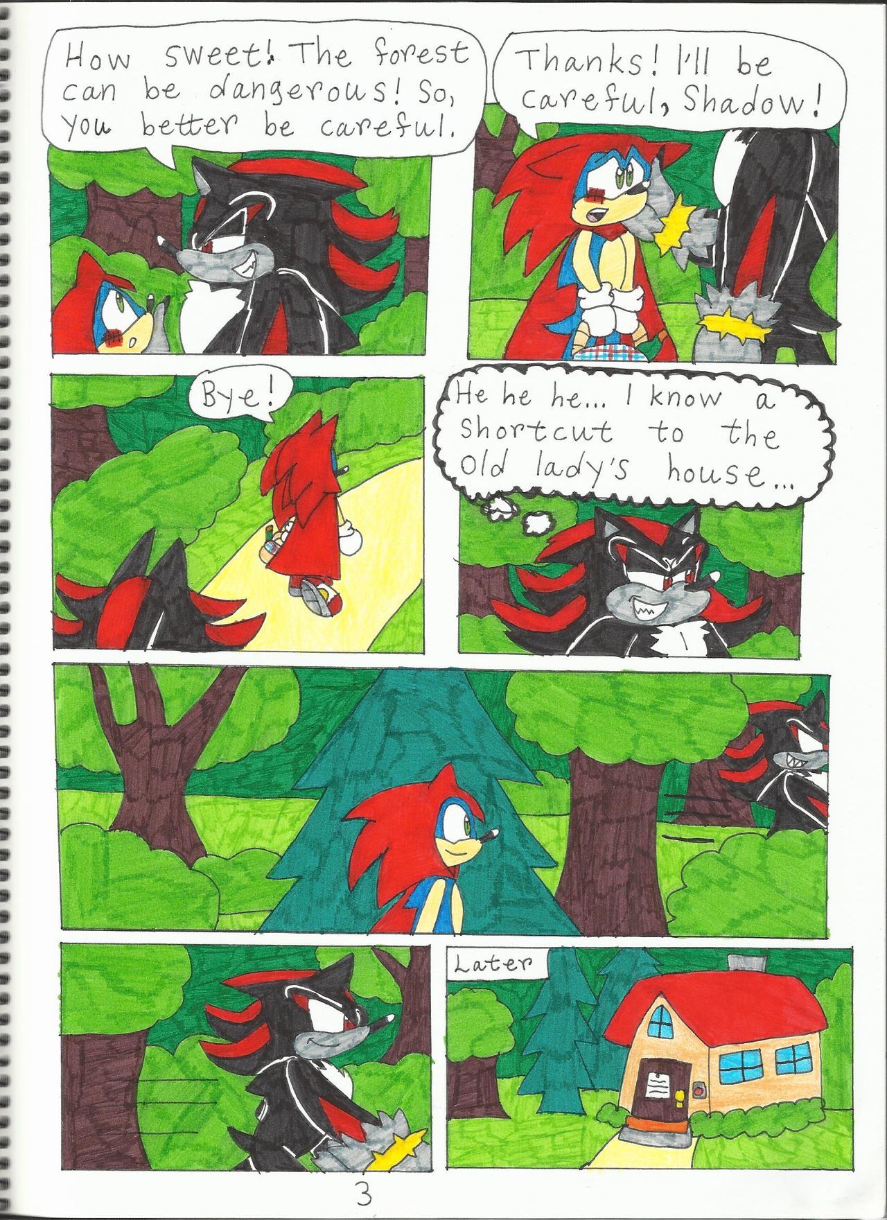 Sonic the Red Riding Hood page 4 full