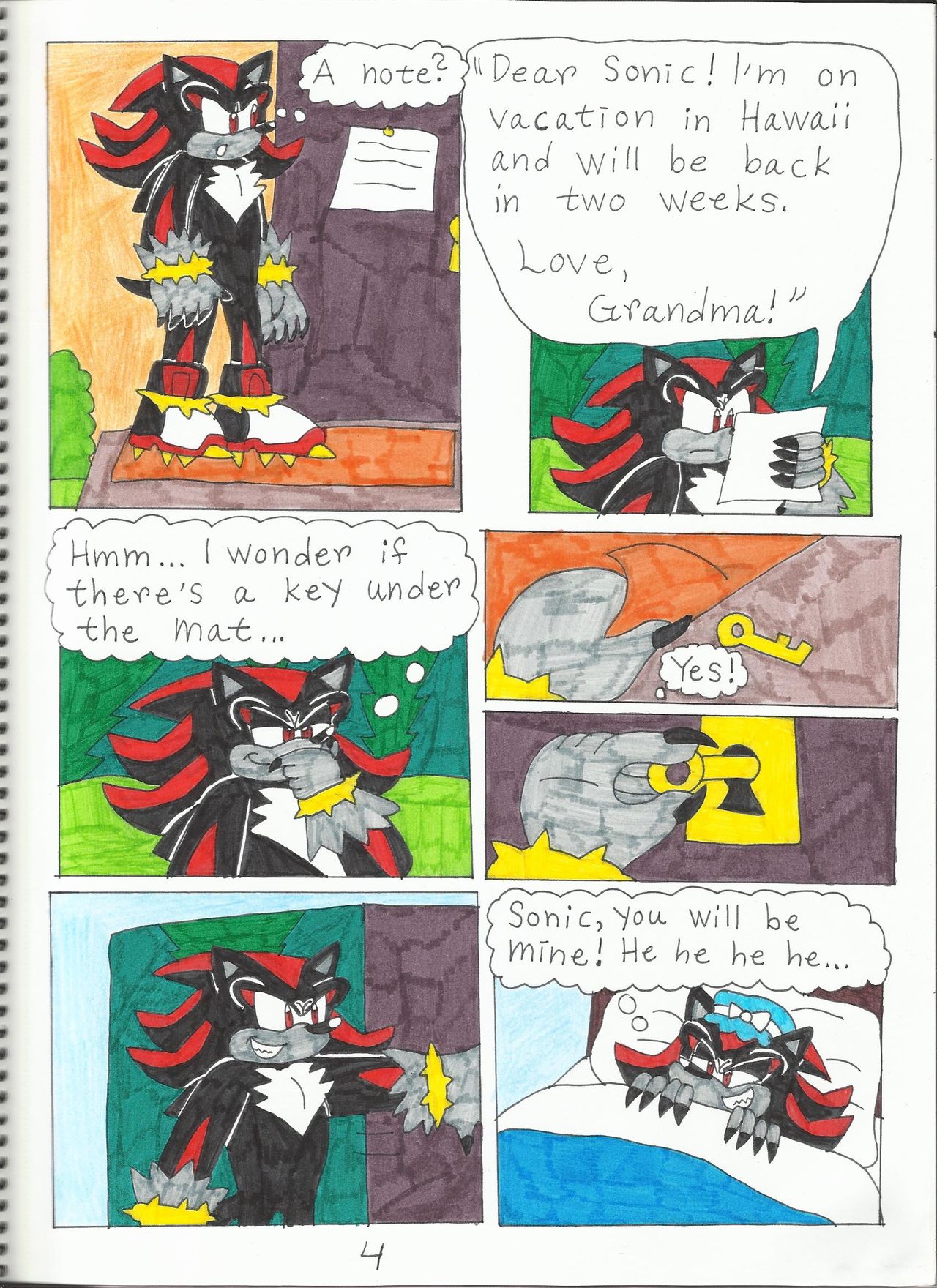 Sonic the Red Riding Hood page 5 full