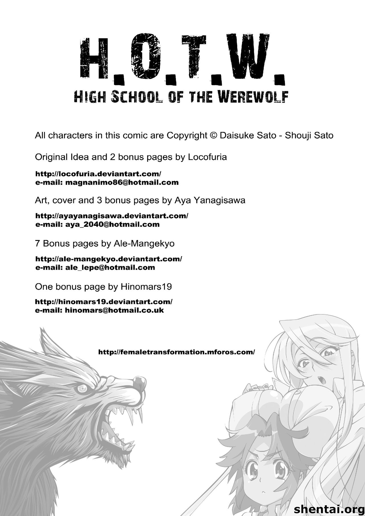 High School of the Werewolf 1 page 3 full