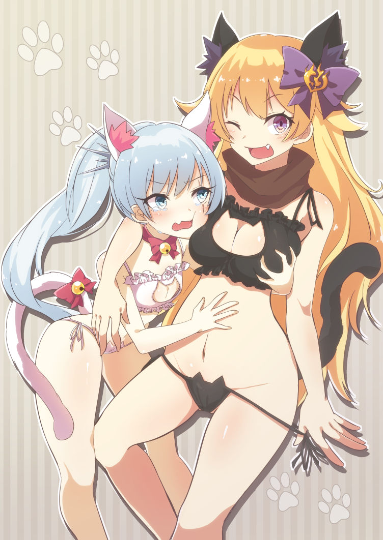 Cat Keyhole Bra - ねこランジェリー page 10 full
