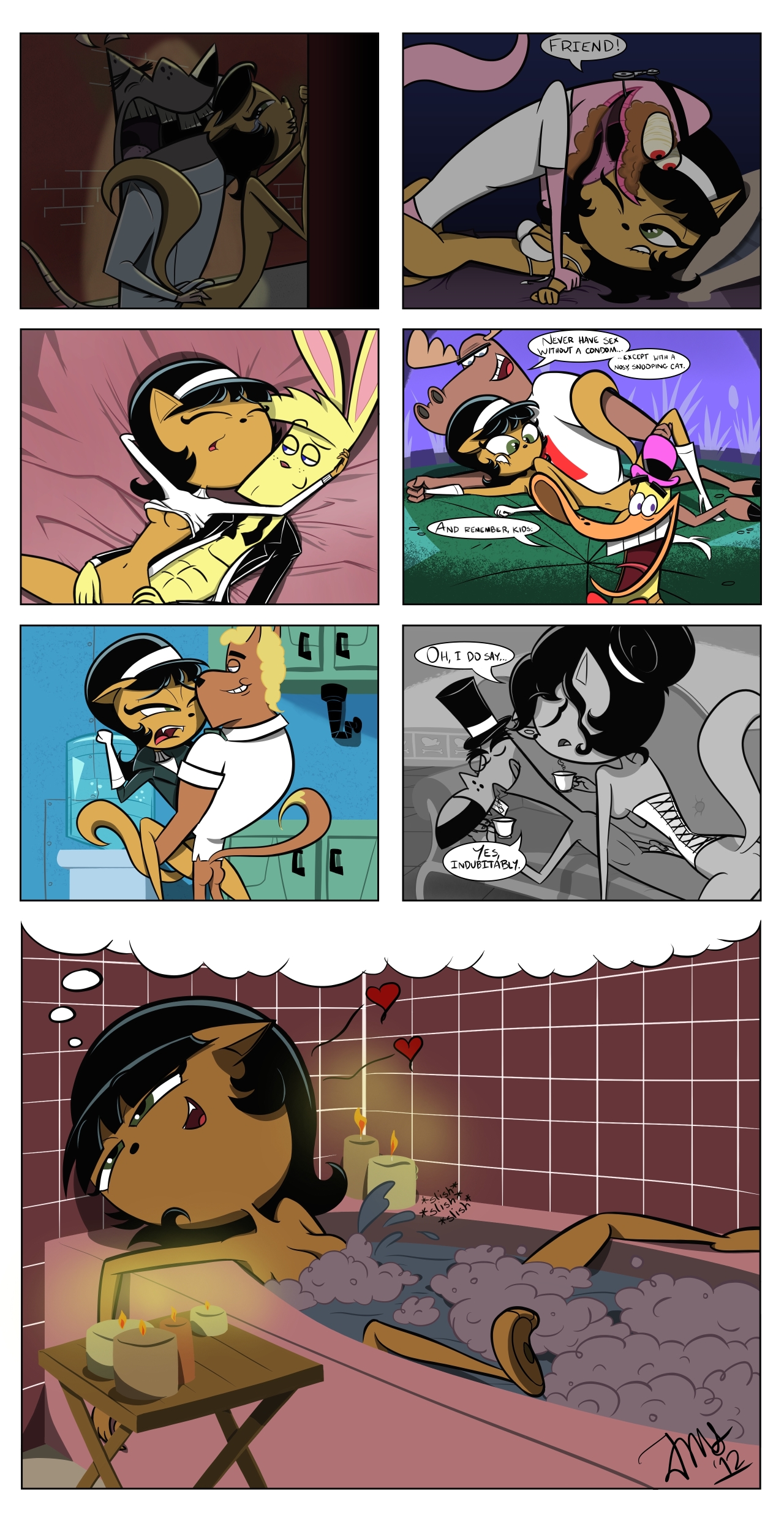 T.u.f.f. puppy: Kitty x Chameleon page 8 full