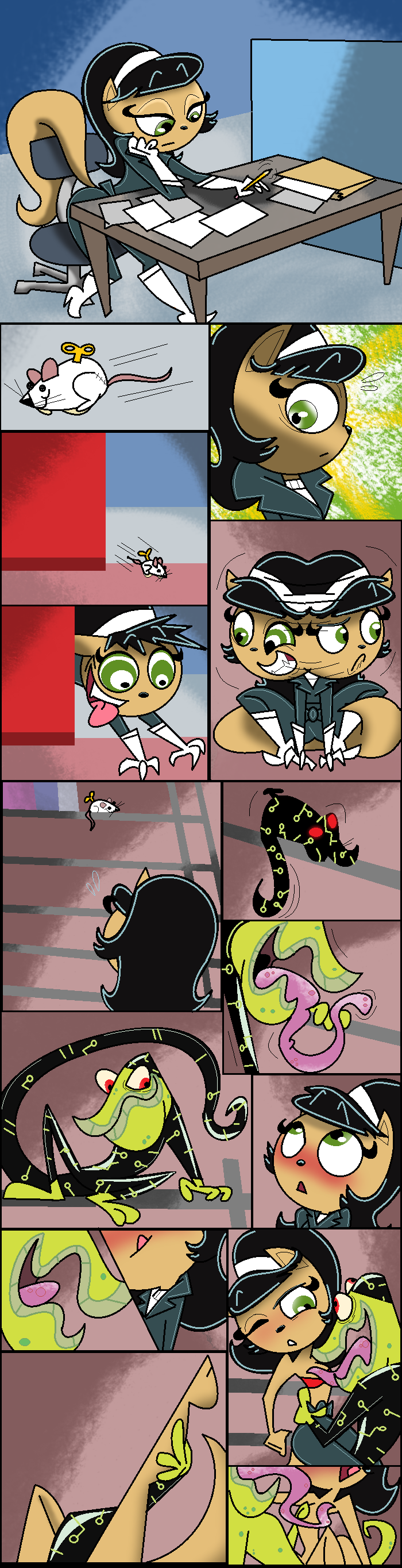 T.u.f.f. puppy: Kitty x Chameleon page 9 full
