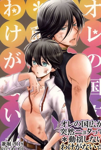 Ore no Kunihiro ga Totsuzen Nyotatte Douyou Shinai Wake ga Nai cover