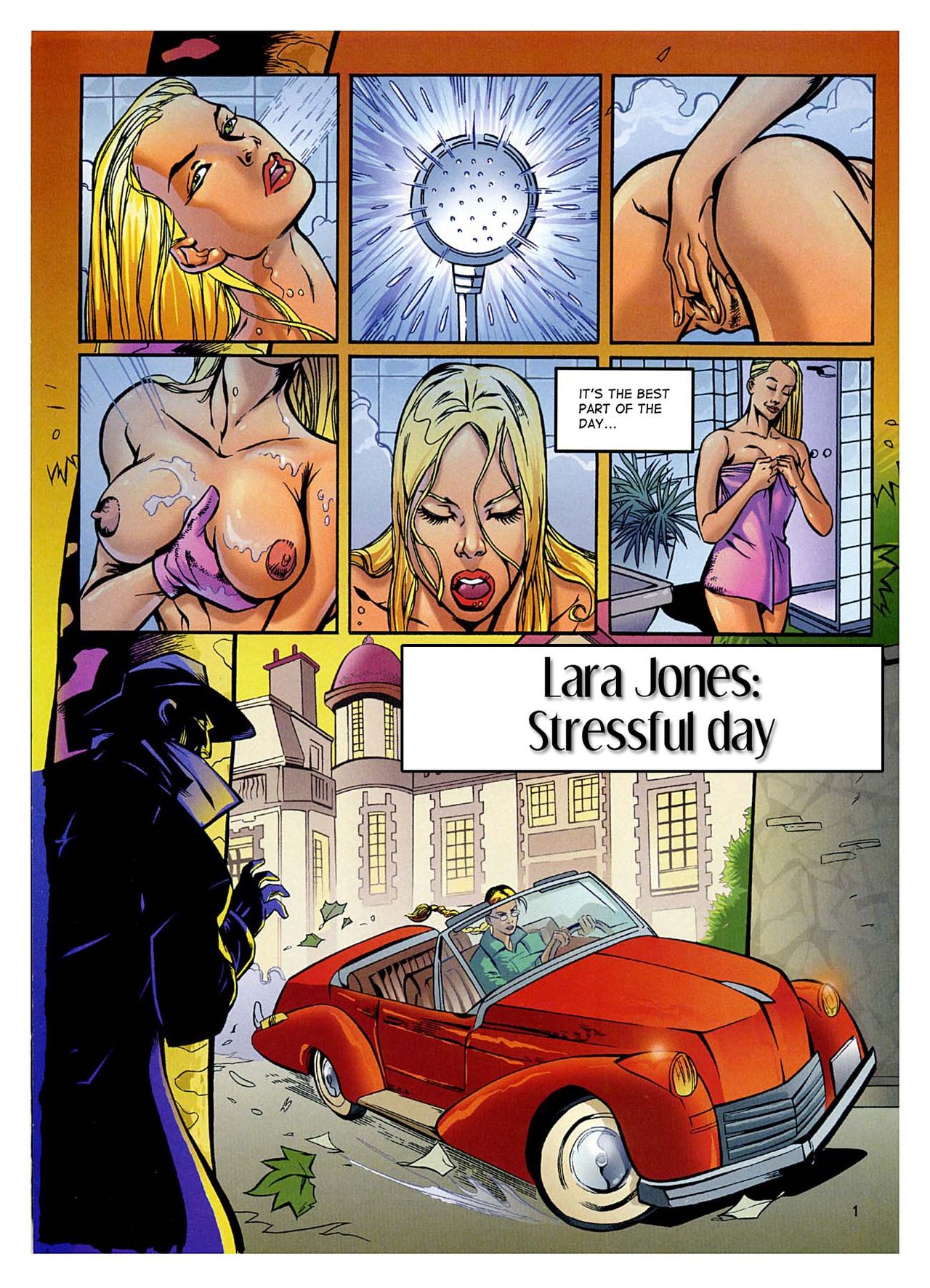 Lara Jones : Hammer of Thor, Stressful Day, Treasure of Orisis, Final Penetration page 8 full