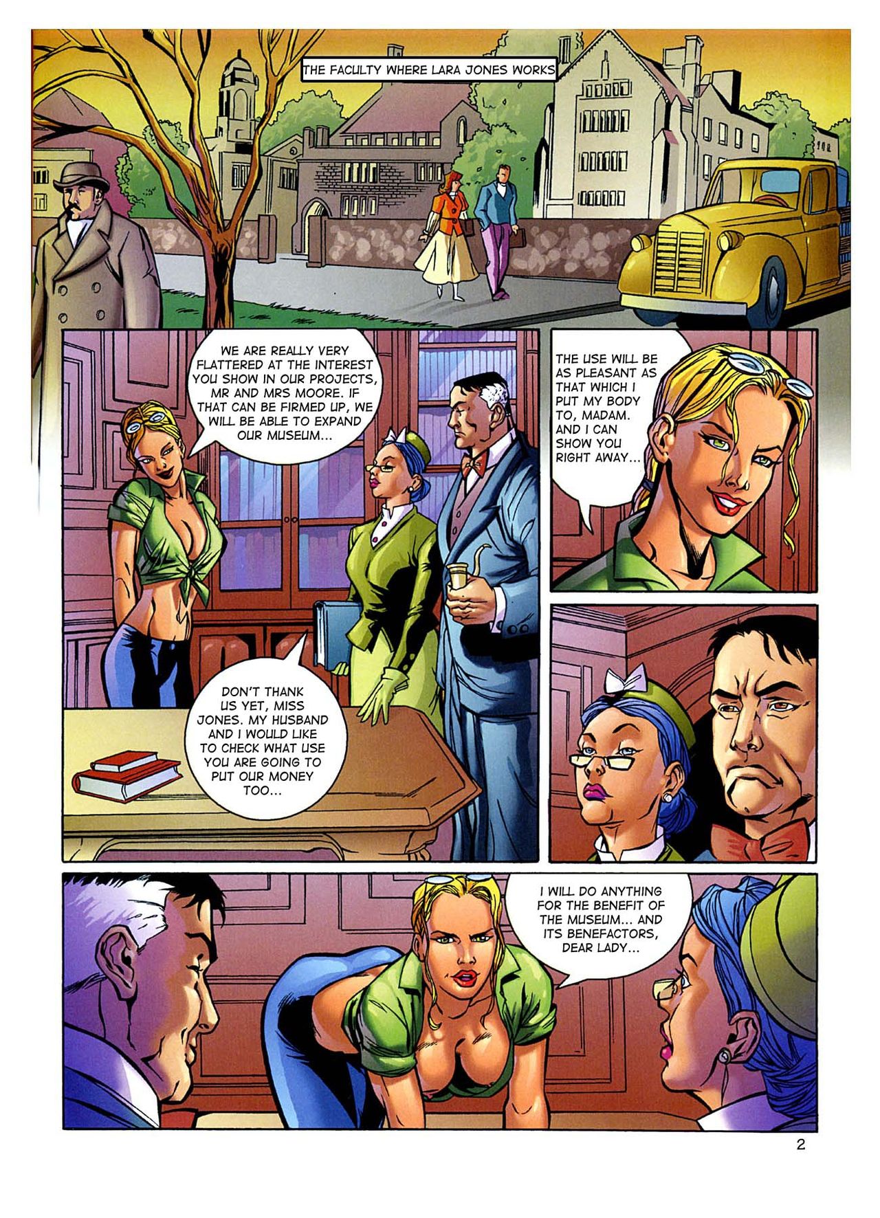 Lara Jones : Hammer of Thor, Stressful Day, Treasure of Orisis, Final Penetration page 9 full