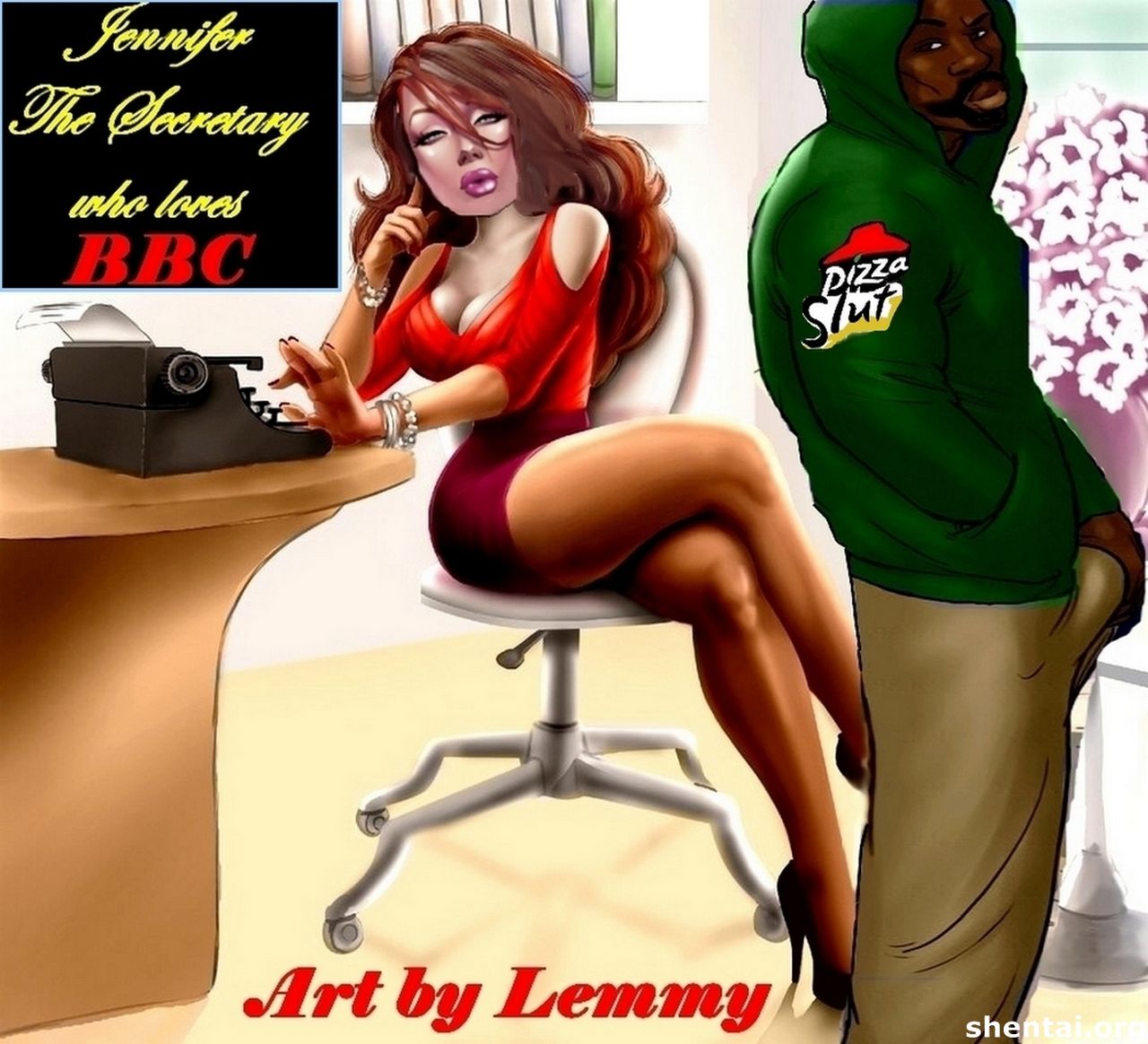 Jennifer the Secretary who loves BBC page 1 full
