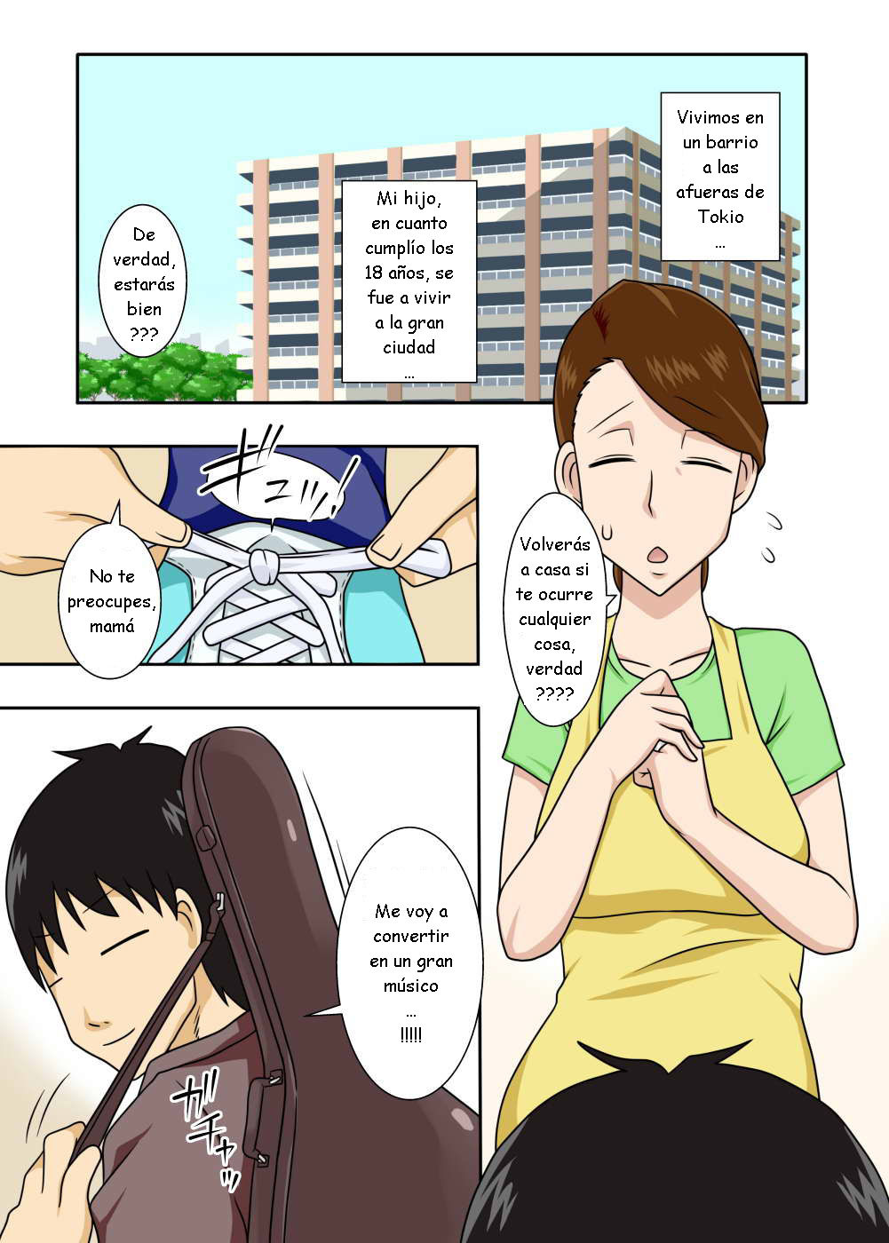 Kaette Kita Musuko ga Kinpatsu Yarichin page 2 full