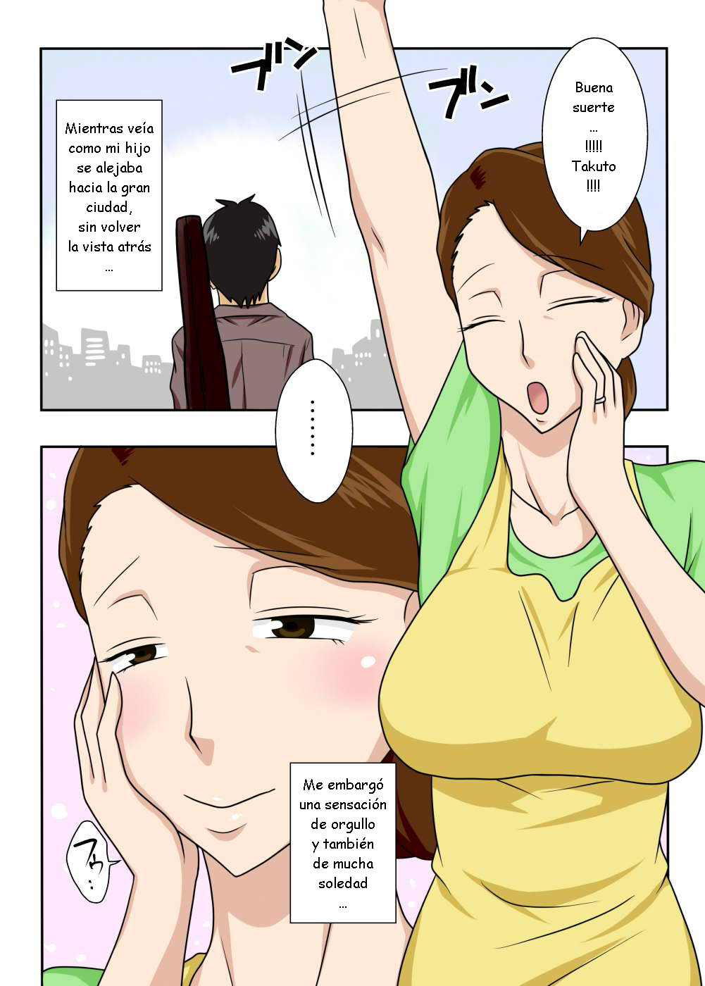 Kaette Kita Musuko ga Kinpatsu Yarichin page 3 full