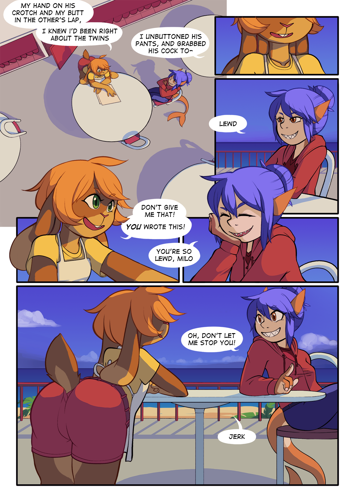 Sharkspeare, Her Story of Two Boys page 1 full
