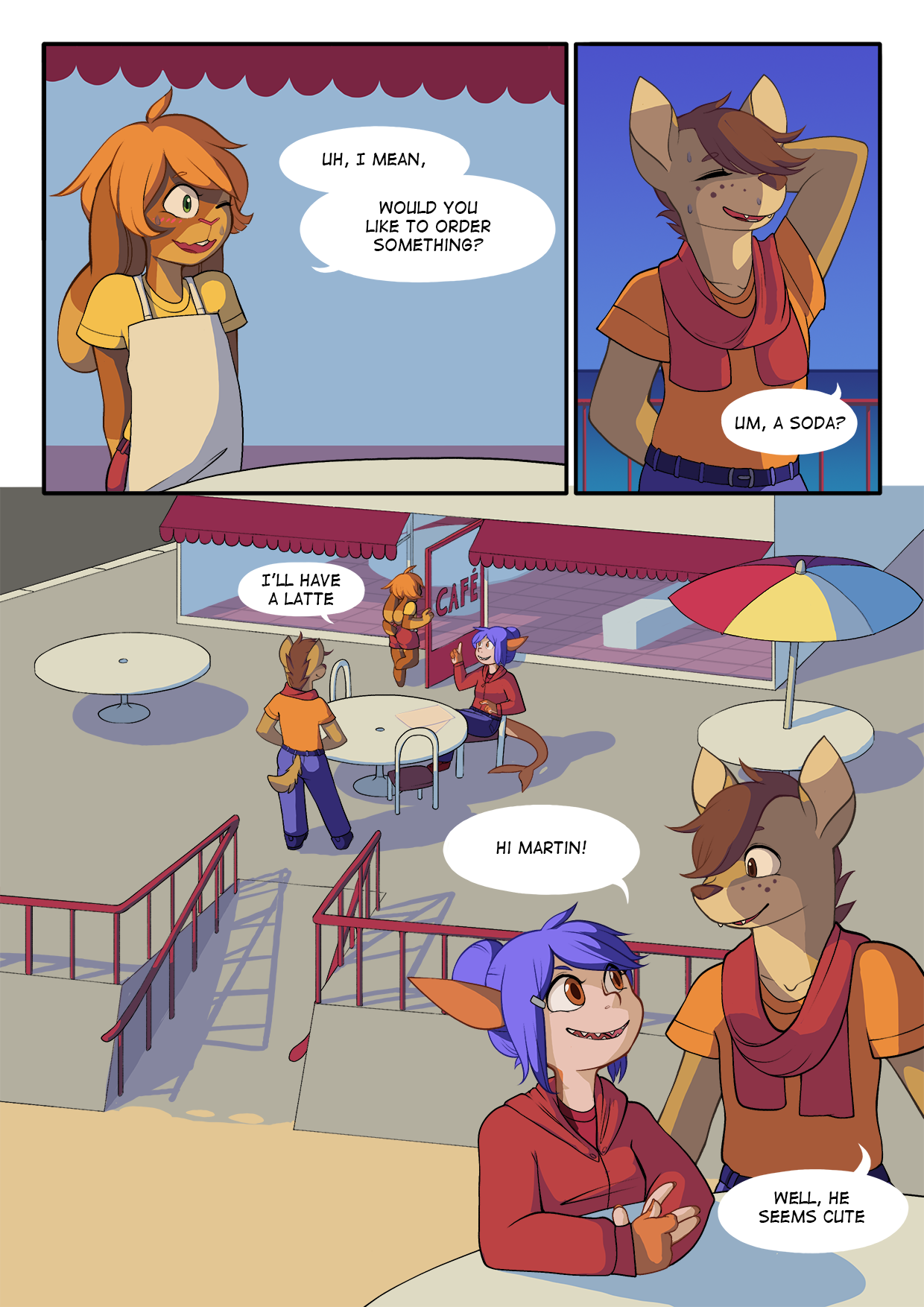 Sharkspeare, Her Story of Two Boys page 3 full