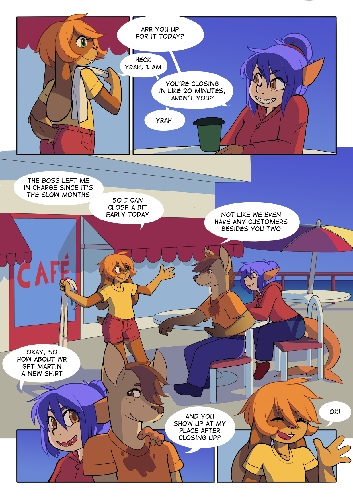 Sharkspeare, Her Story of Two Boys page 6 full
