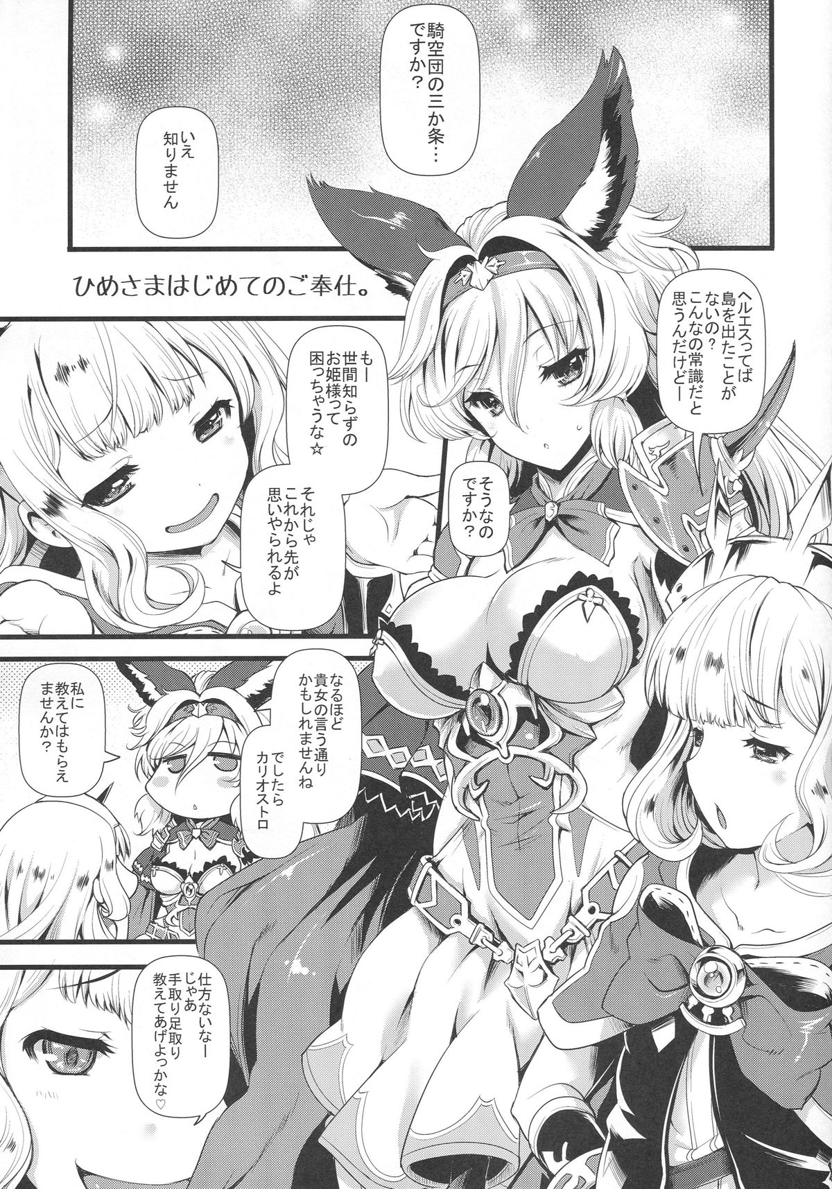 Hime-sama Hajimete no Gohoushi page 4 full