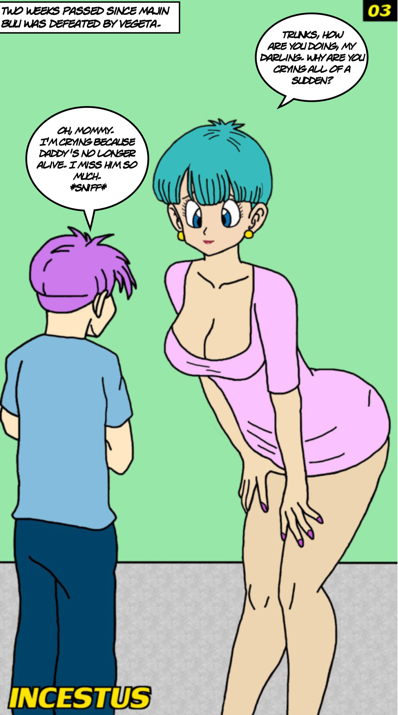 Dragon Ball Z - Mama's Boy III page 3 full
