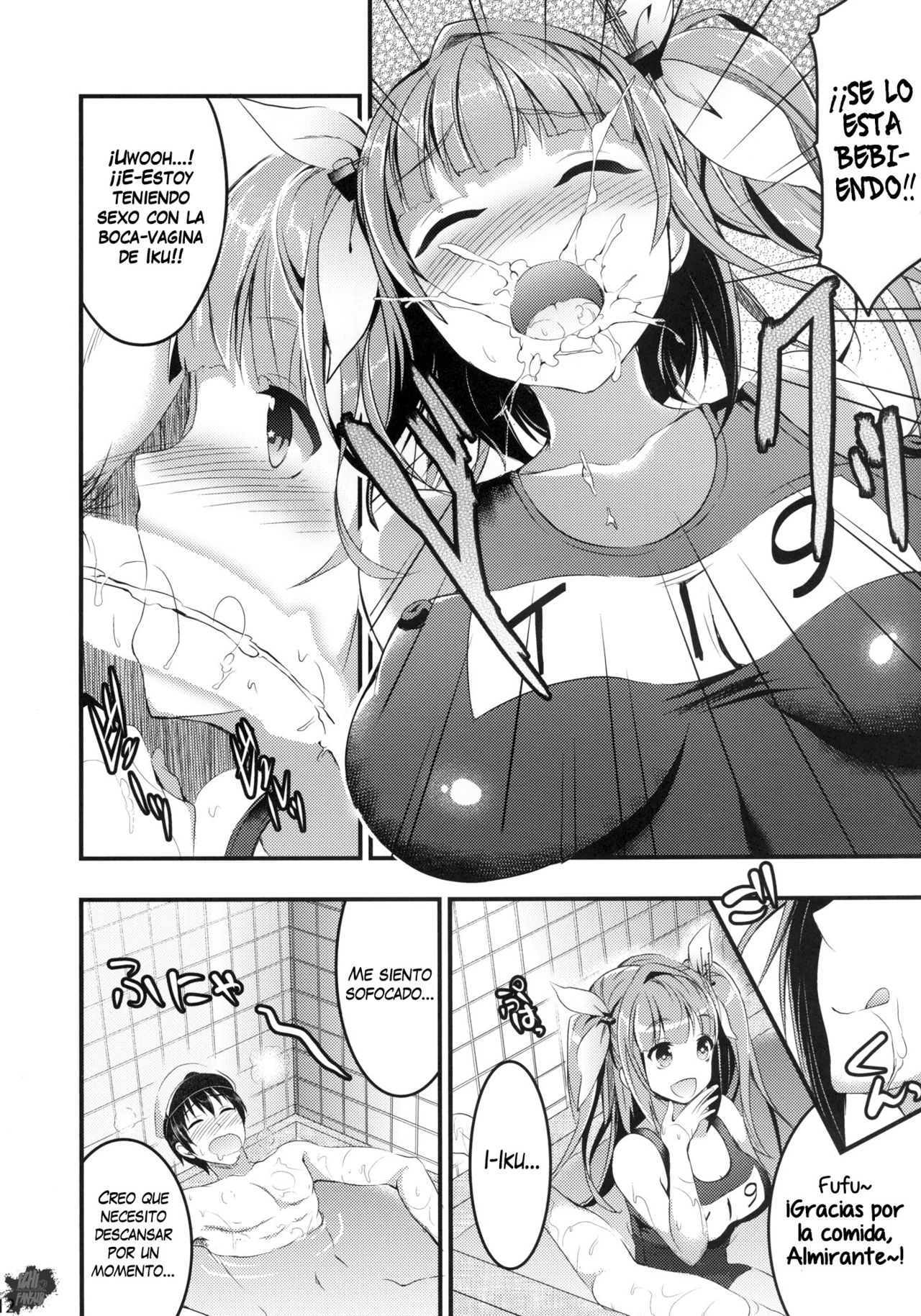 Oshioki! Iku no Nurunuru Soap Time page 10 full